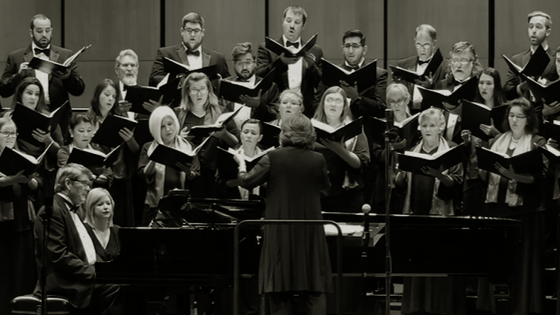 Fort Worth Chorale performing at a recent concert.