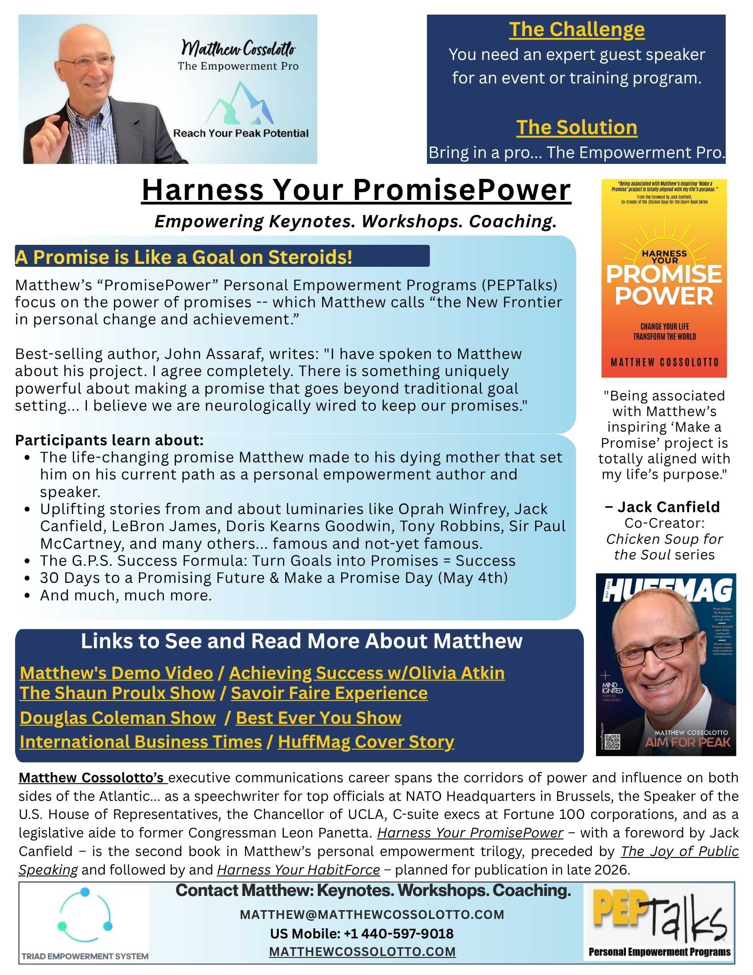 MC One Sheet Promisepower June 4 2026