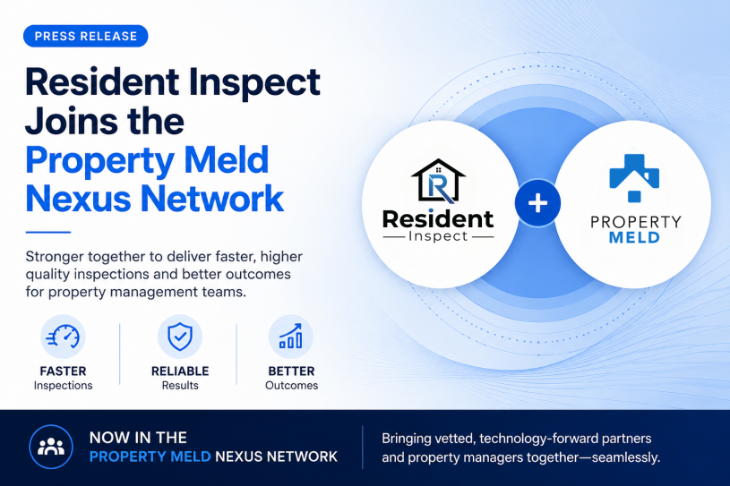 Resident Inspect joins the Property Meld Nexus